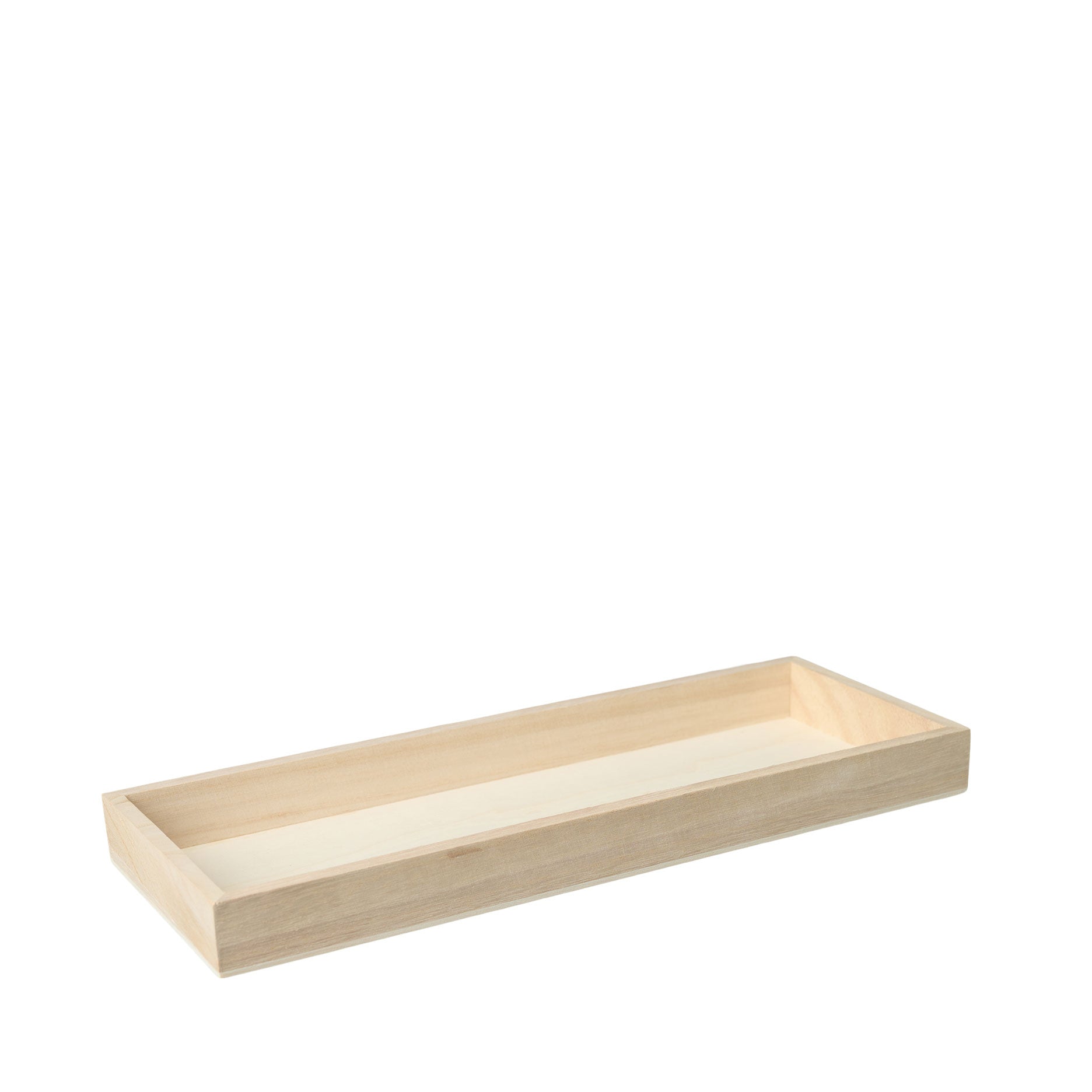 Dekorationsbakke i træ